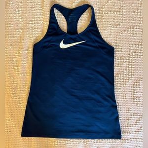 Nike dri-fit navy tank
